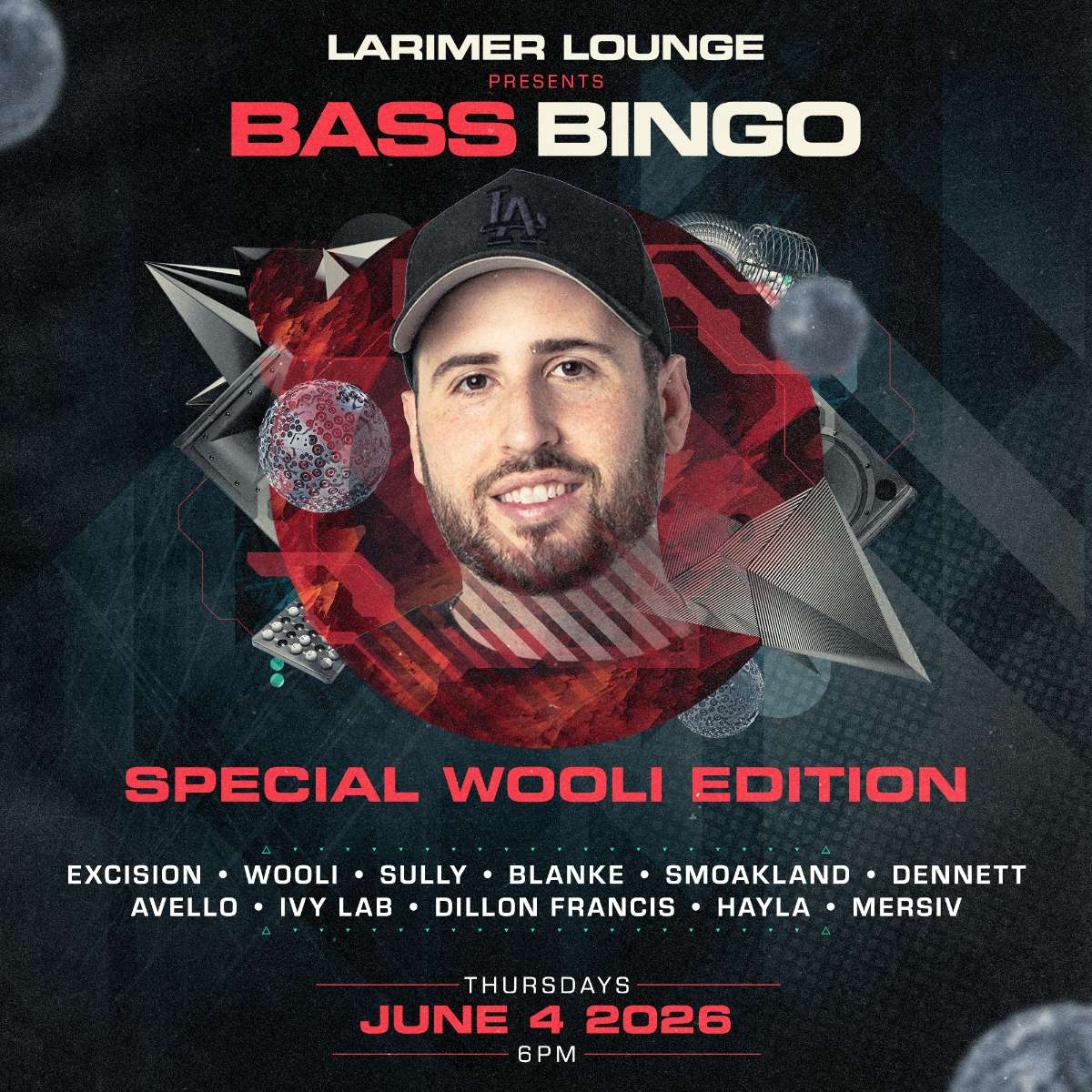 BASS BINGO! – Wooli Edition