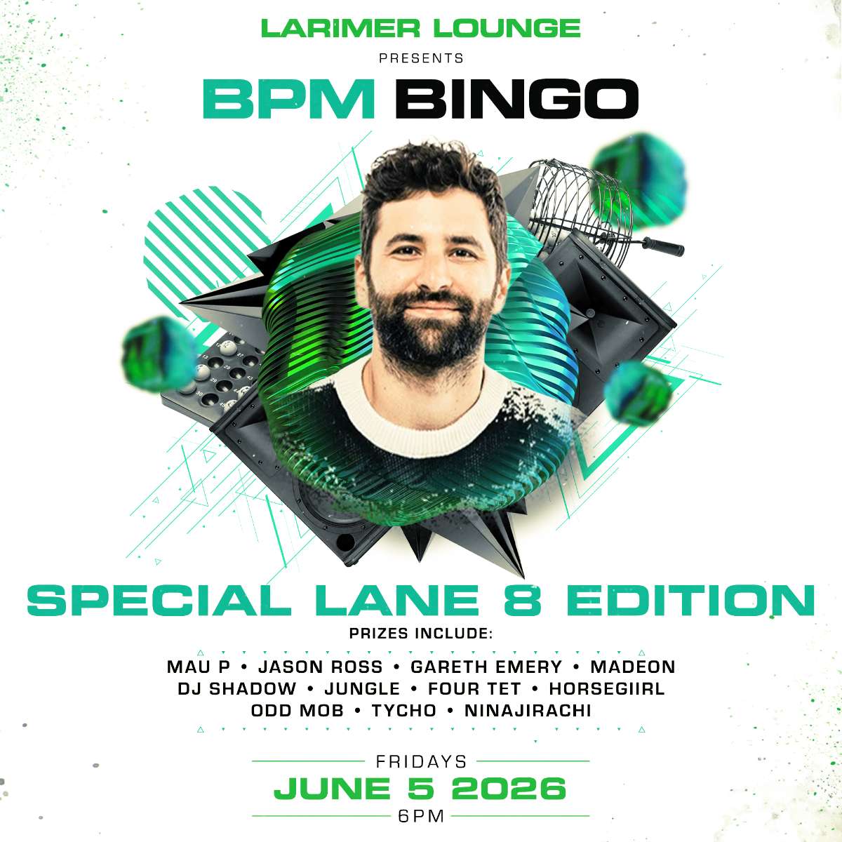 BPM BINGO! Lane 8 Edition