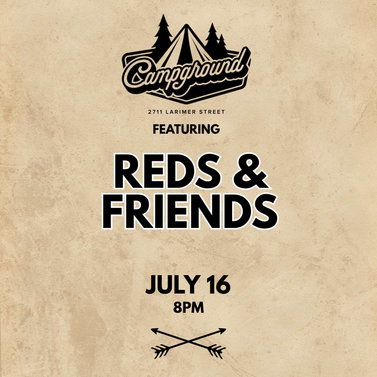 Campground – Reds & Friends (FREE SHOW)