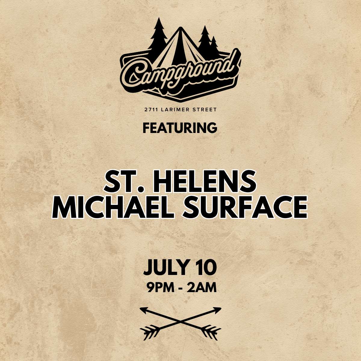Campground – St. Helens – Michael Surface 360 Set (FREE SHOW)
