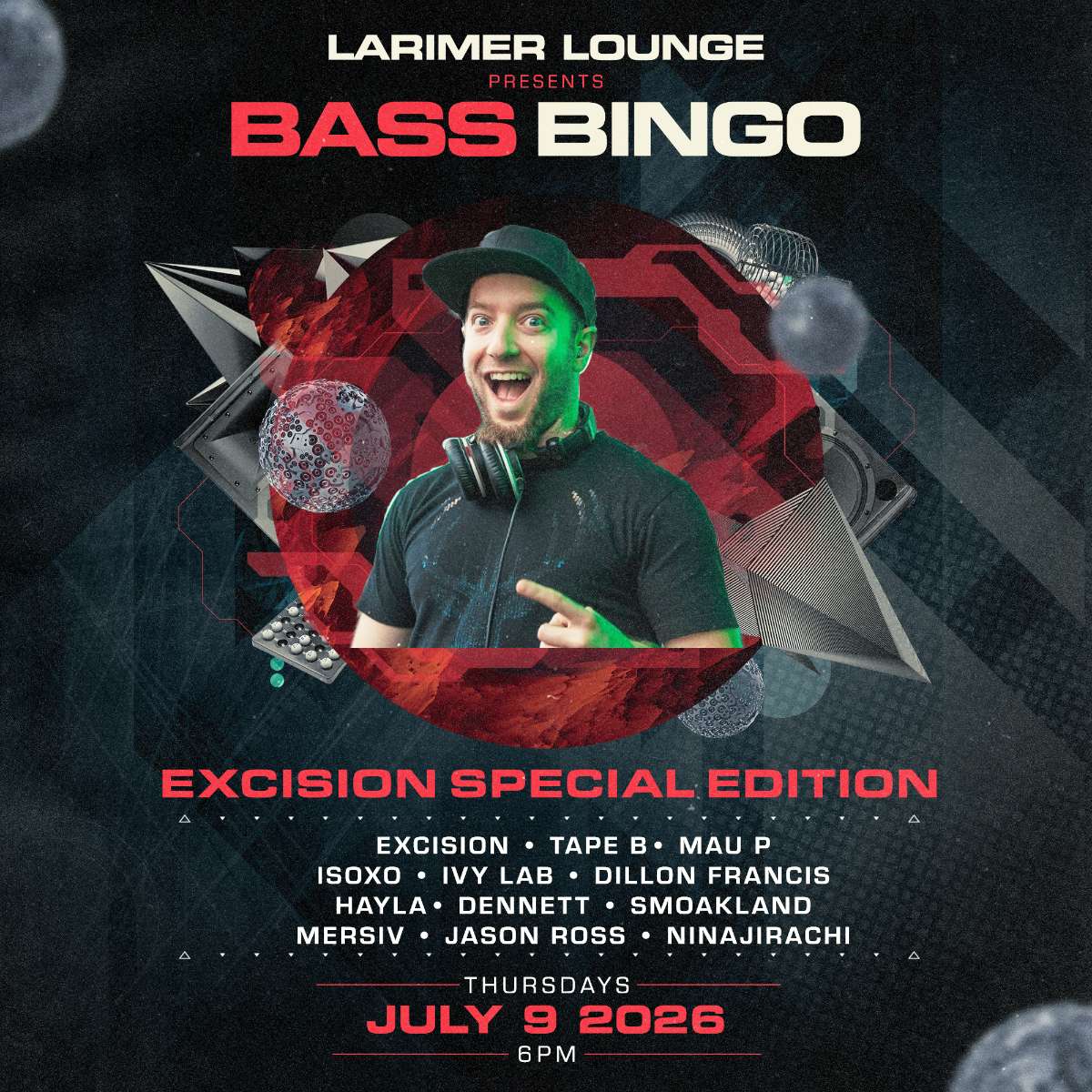 BASS BINGO- special EXCISION edition!