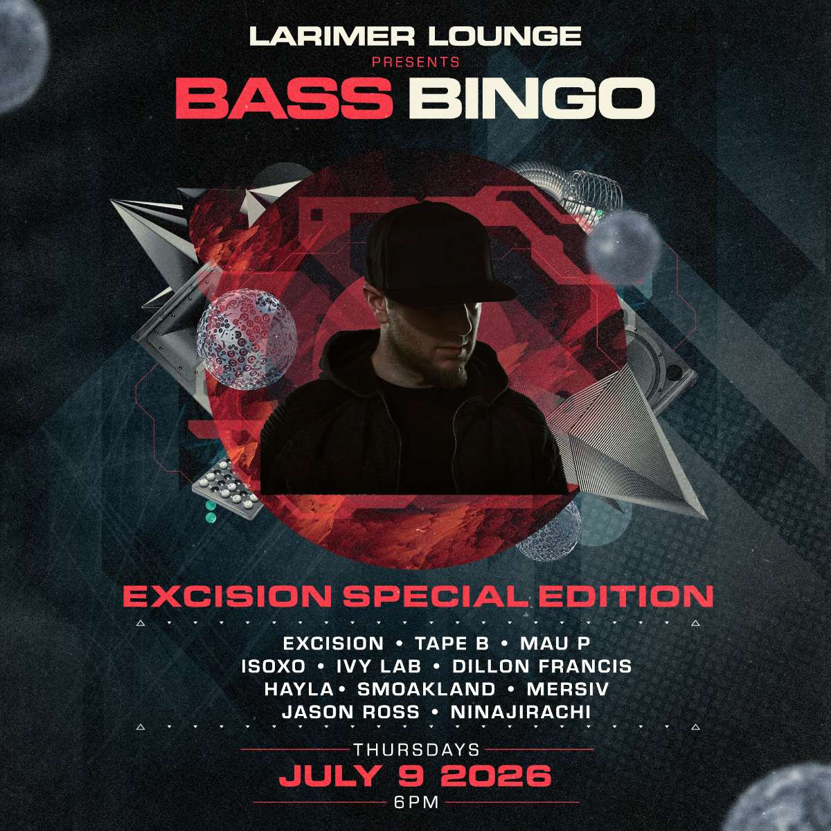 BASS BINGO- special EXCISION edition!