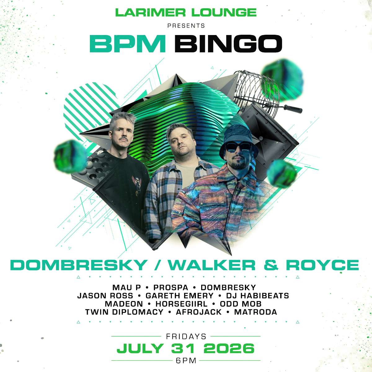 BPM BINGO! Dombresky / Walker & Royce Edition Edition