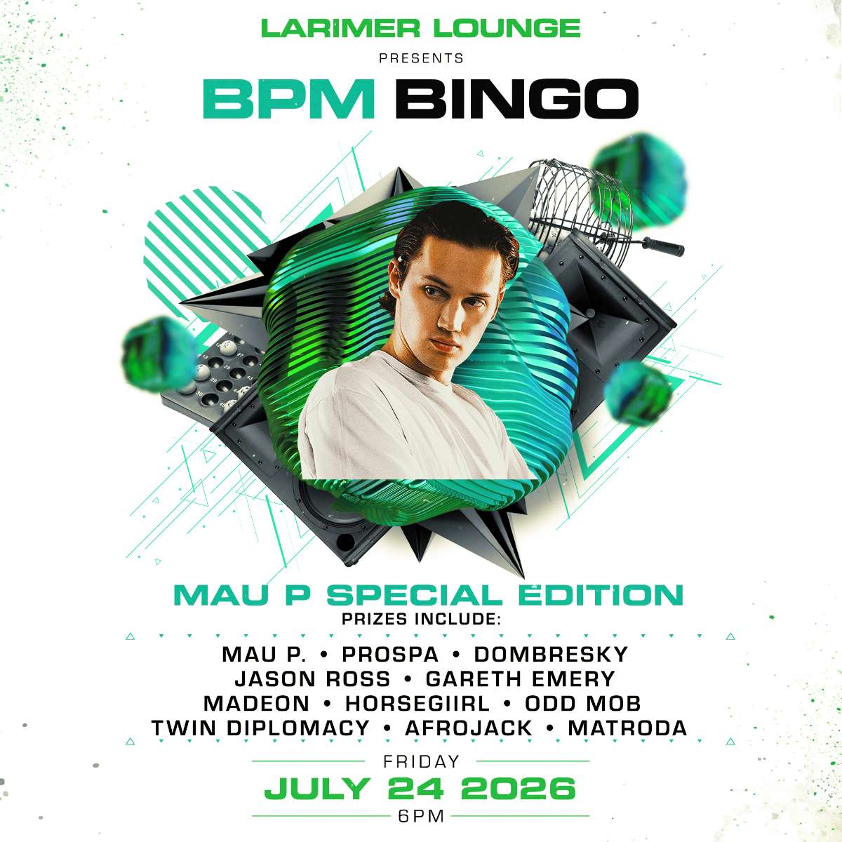 BPM BINGO- special MAU P editon!
