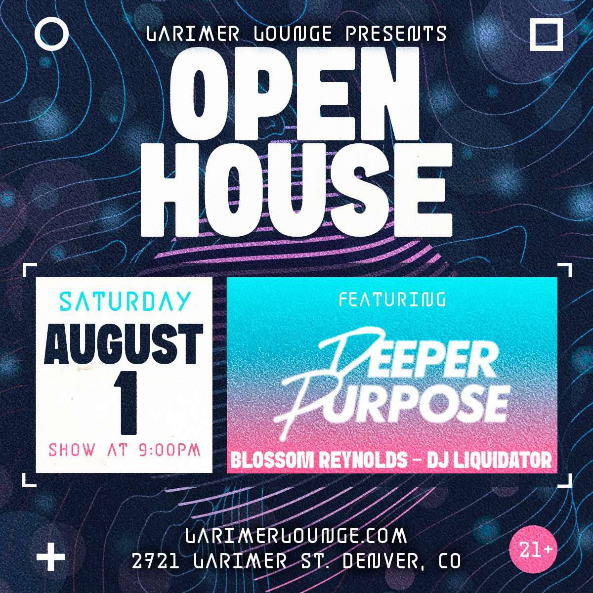 Deeper Purpose W Blossom Reynolds Dj Liquidator