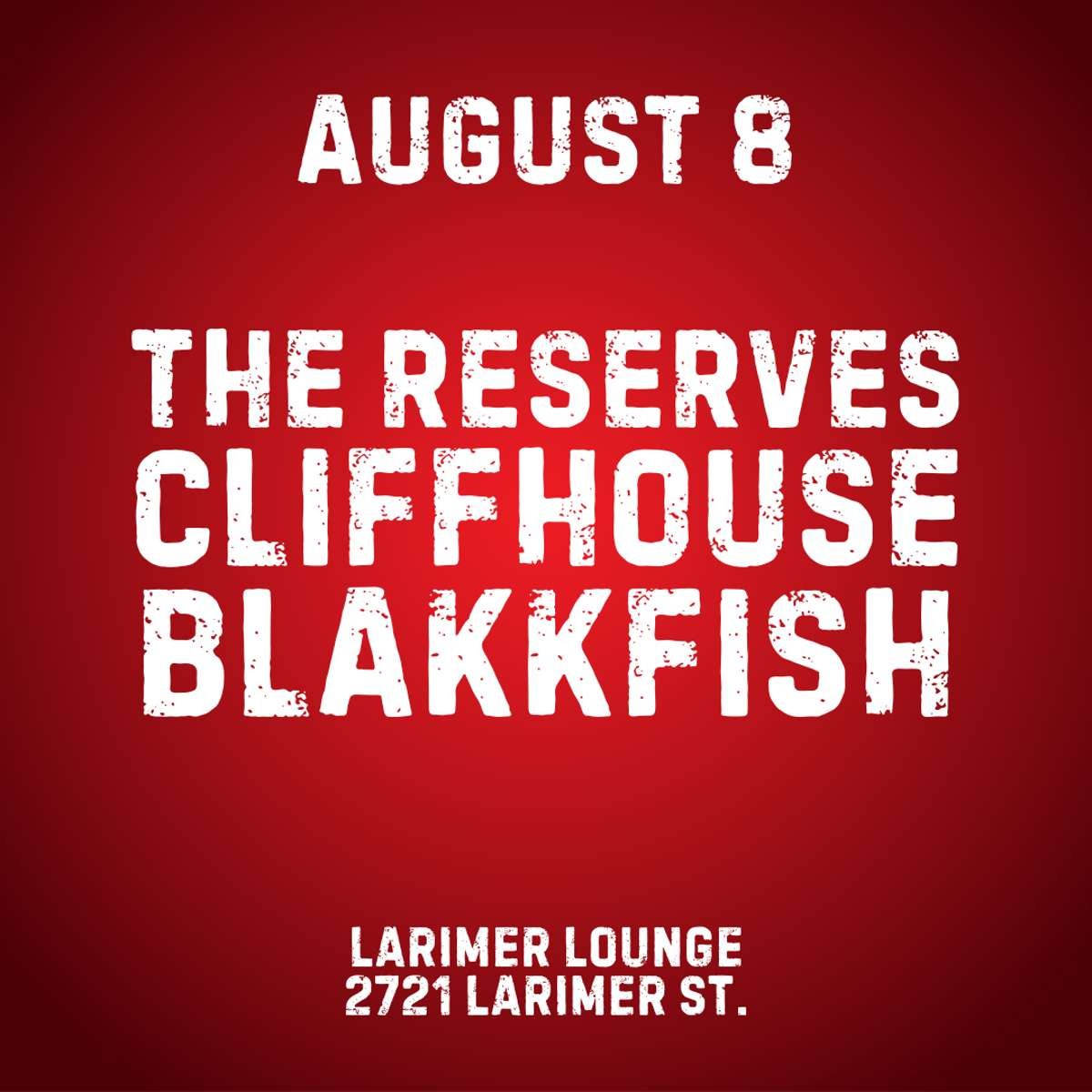 The Reserves W Cliffhouse Blakkfish