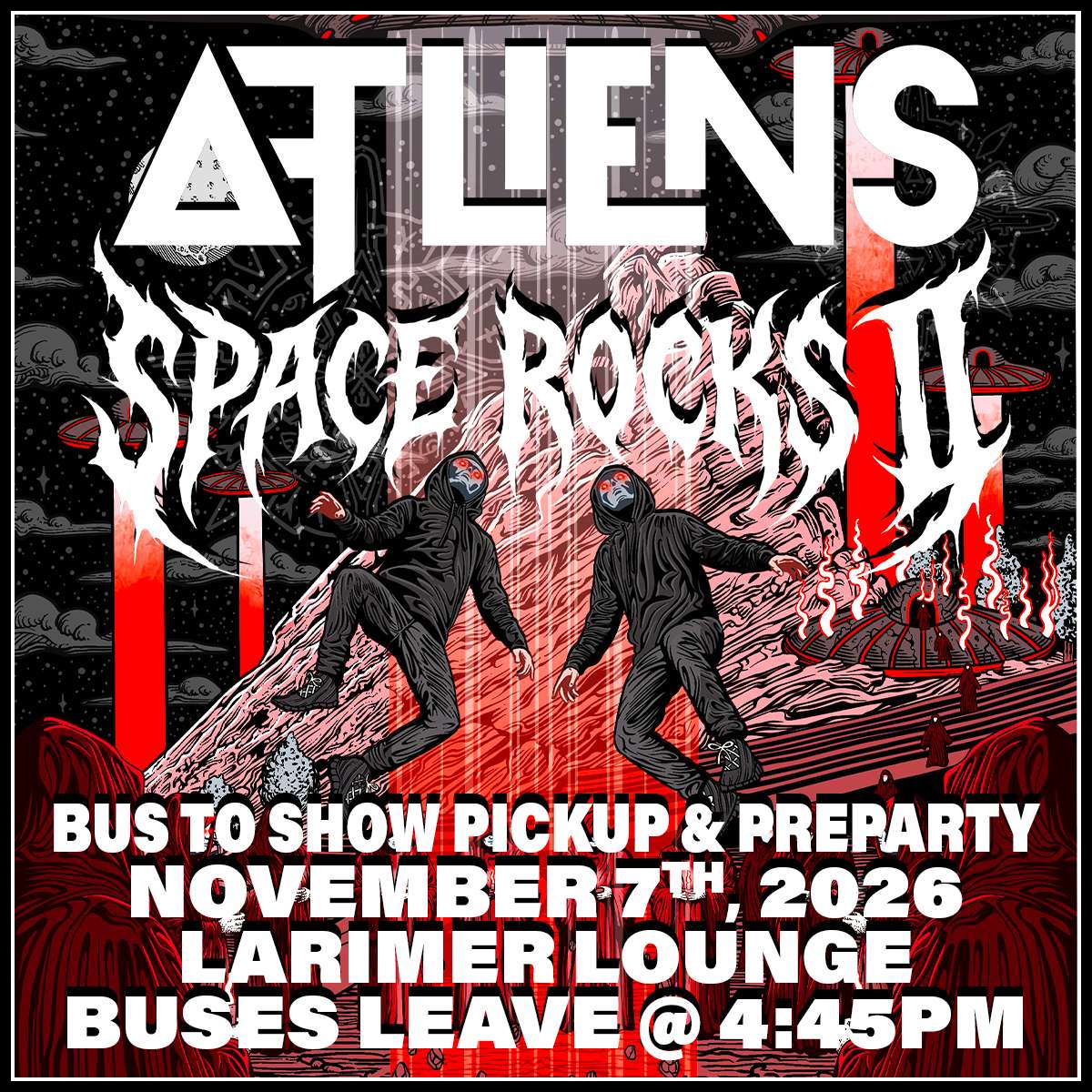 ATLiens Pre-Party & Bus To Show Pickup Spot (FREE EVENT)