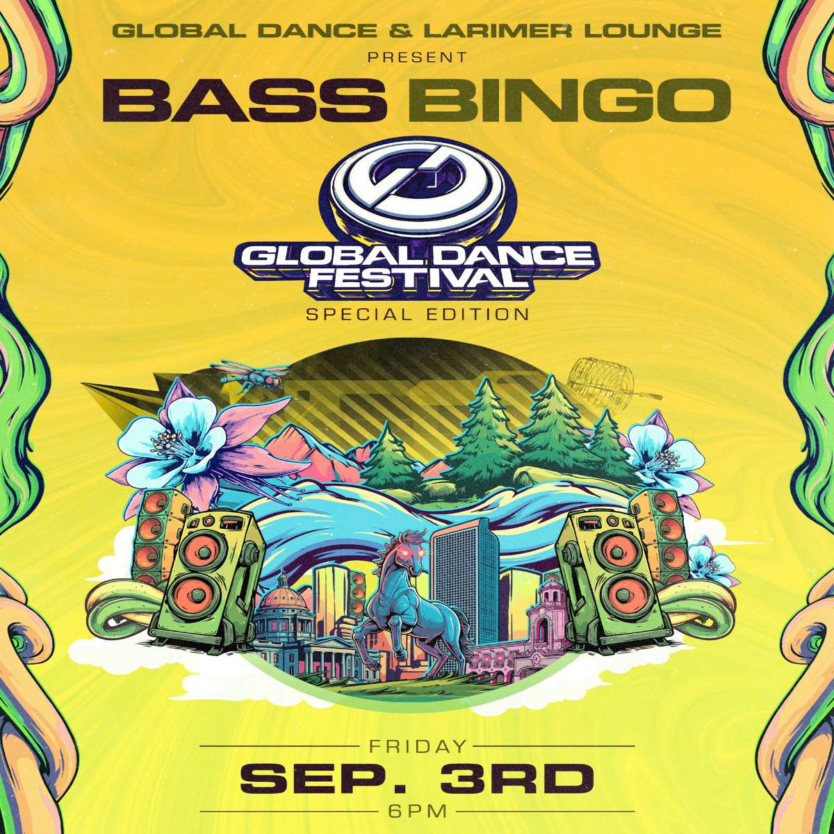 BASS BINGO- special Global Dance Festival edition!