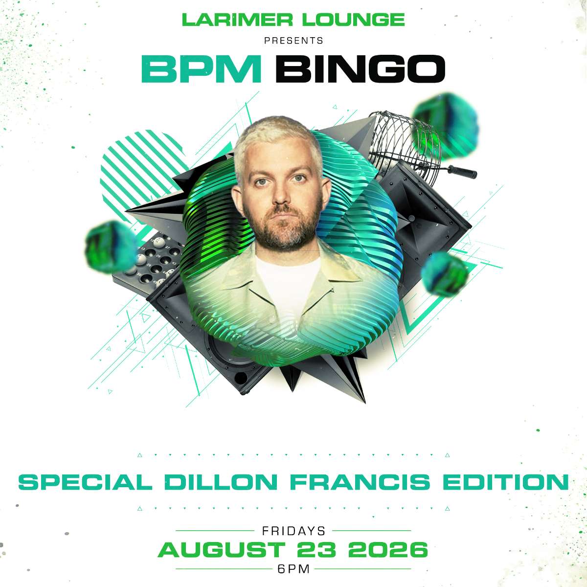 BPM BINGO! Dillon Francis Edition