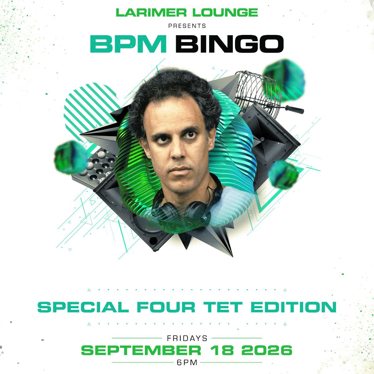 BPM BINGO- special Four Tet edition!