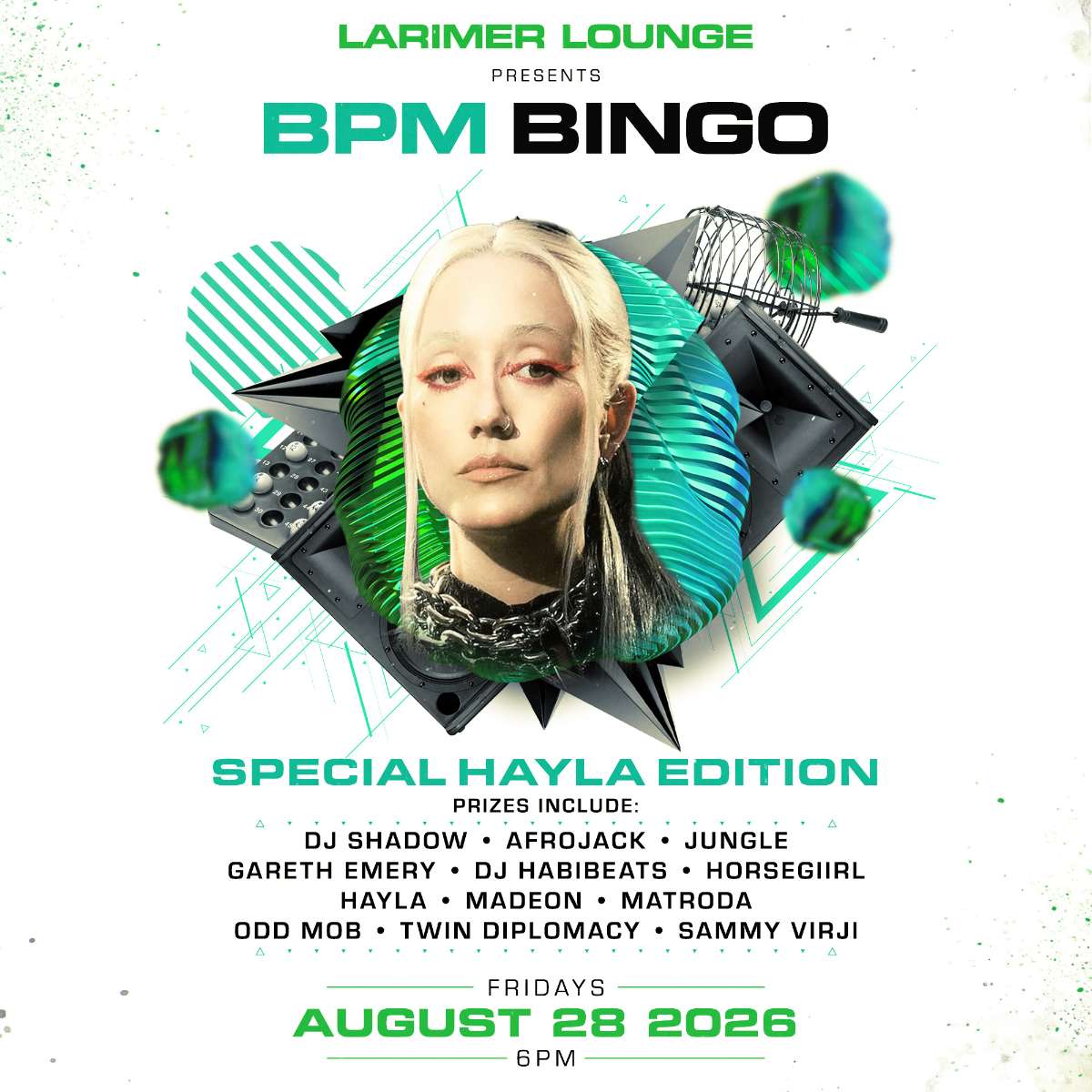 BPM BINGO- special HAYLA edition!