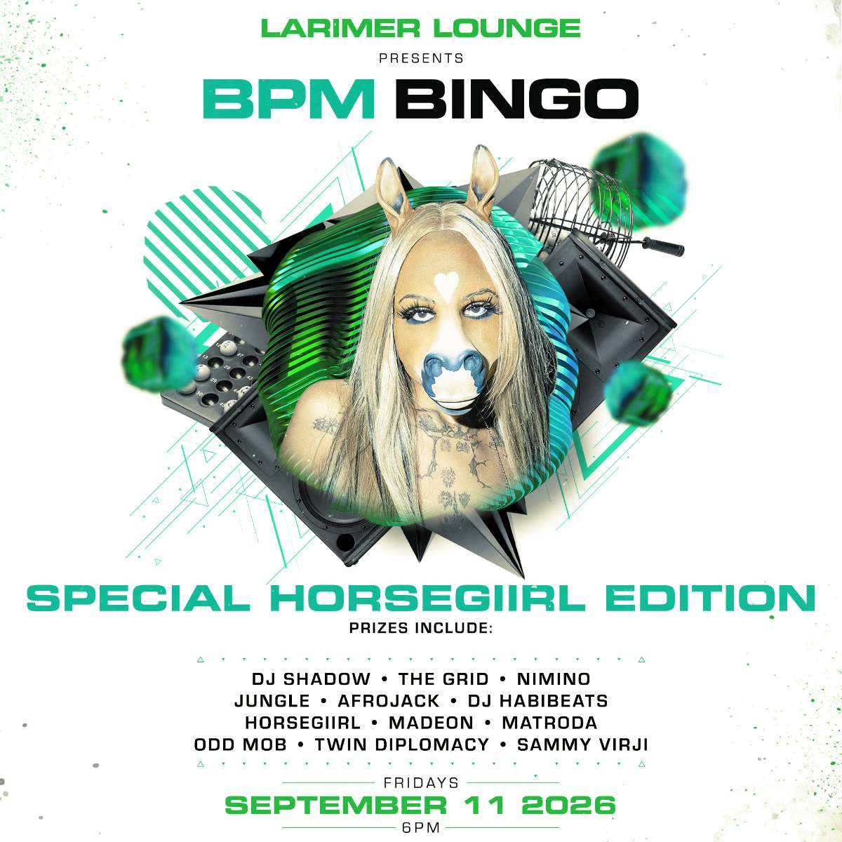 BPM BINGO- special HorsegiirL edition!
