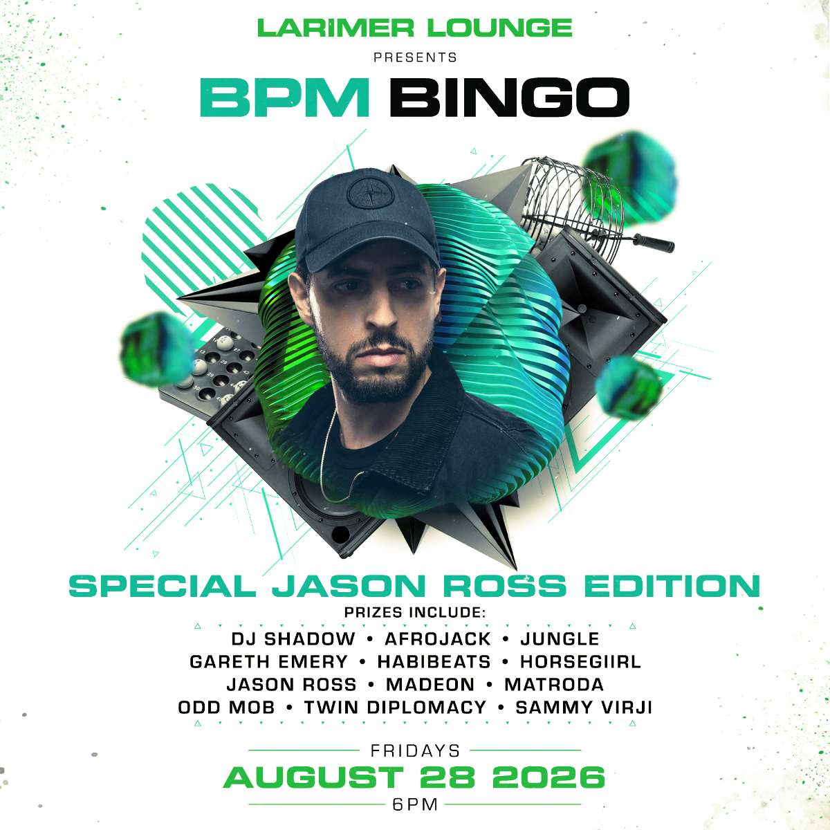 BPM BINGO- special Jason Ross edition!