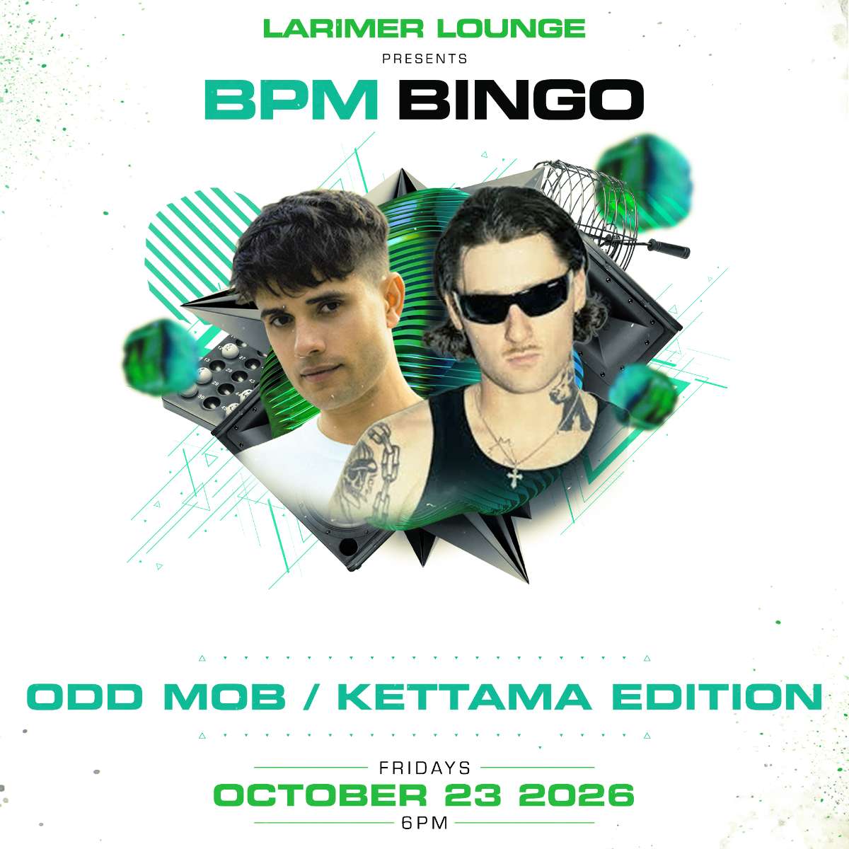 BPM BINGO- special Oddmob/Kettama edition!