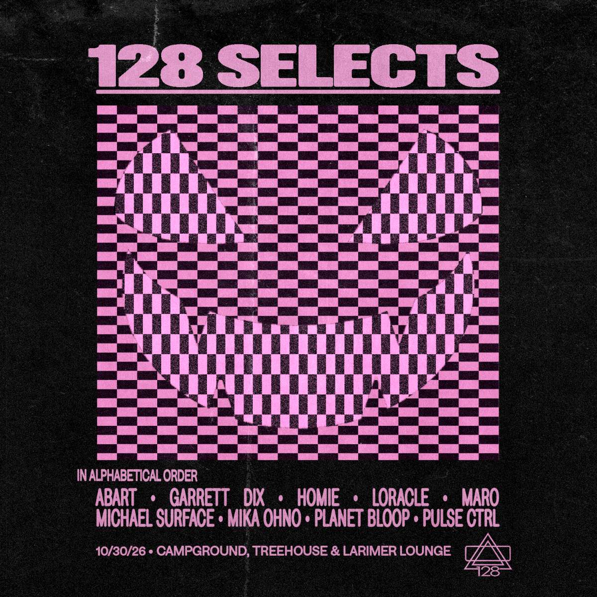 128 Selects – Halloween Takeover feat. – Garrett Dix – Mika Ohno – Michael Surface