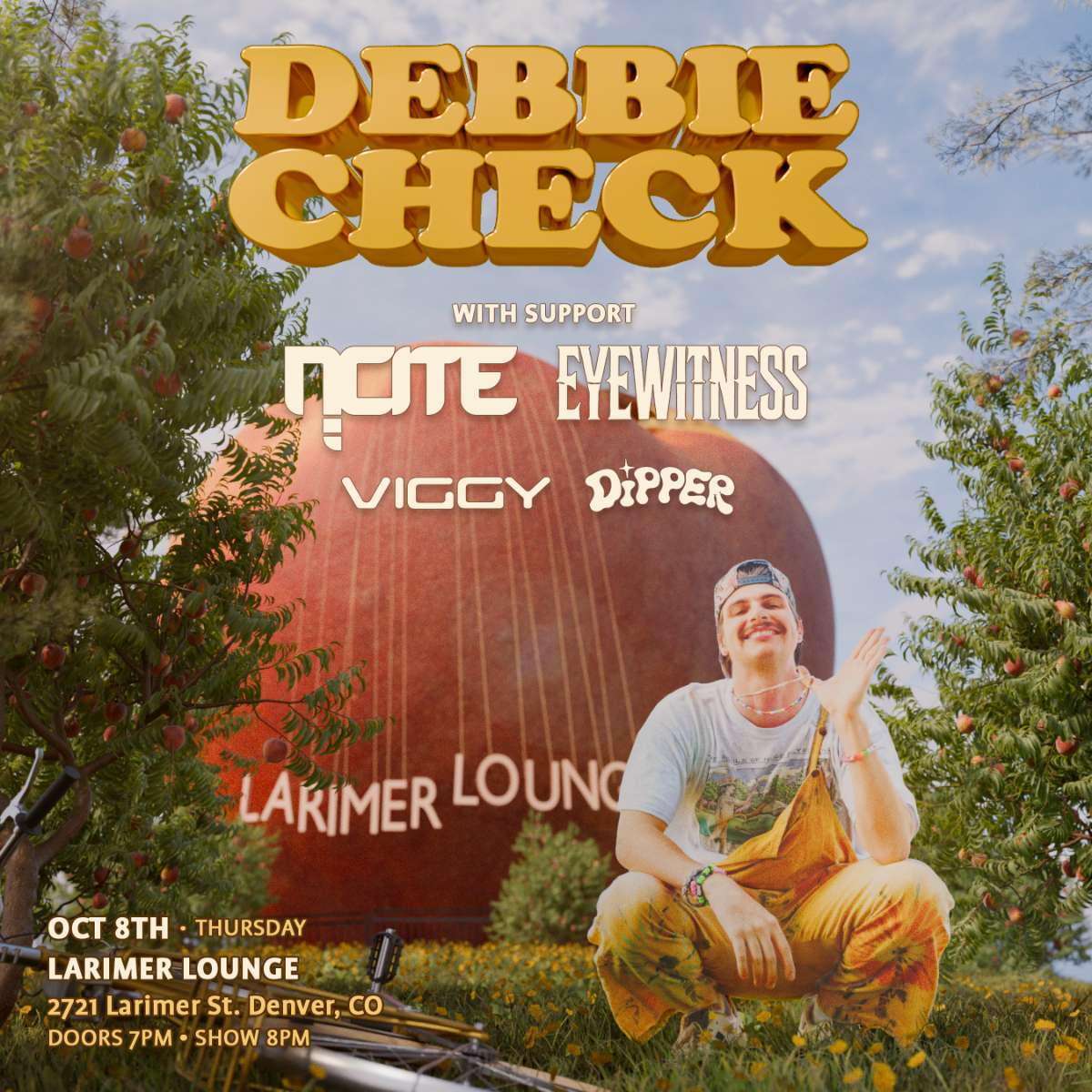 Debbie Check w/ NCITE, EYEWITNESS, VIGGY + Dipper