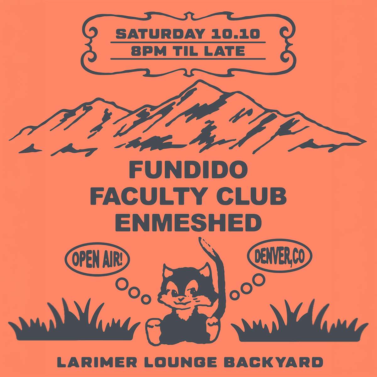 Fundido w/ Faculty Club + Enmeshed (FREE SHOW)