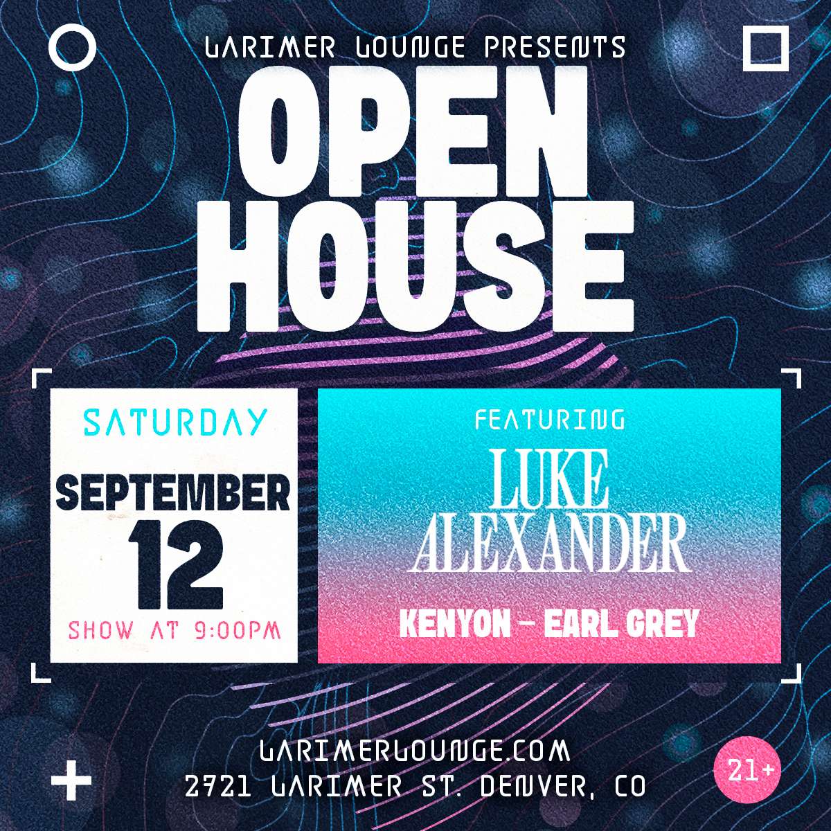 Open House feat. Luke Alexander – Kenyon – Earl Grey