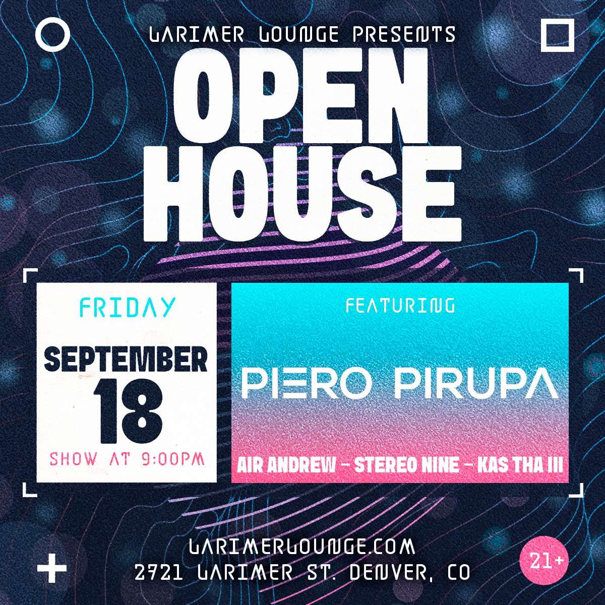 Open House feat. Piero Pirupa – Air Andrew – Stereo Nine – KAS THA III