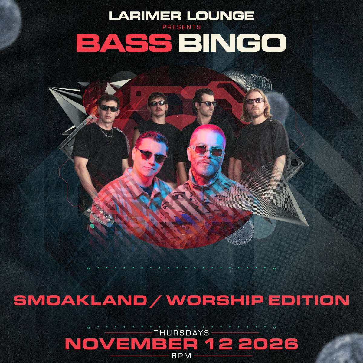 BASS BINGO- special Worship/ Smoakland edition!