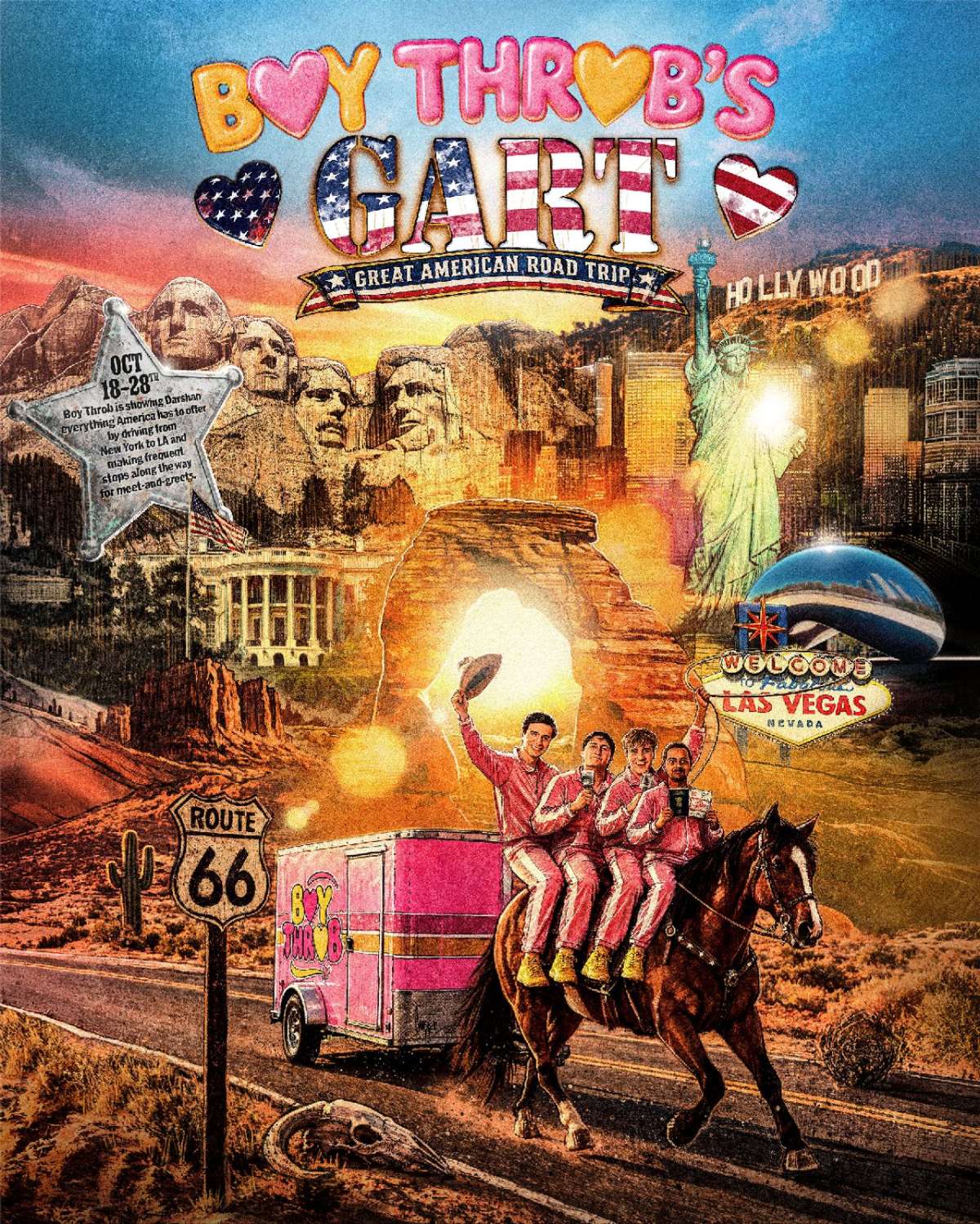 Boy Throb’s GART (Great American Road Trip)