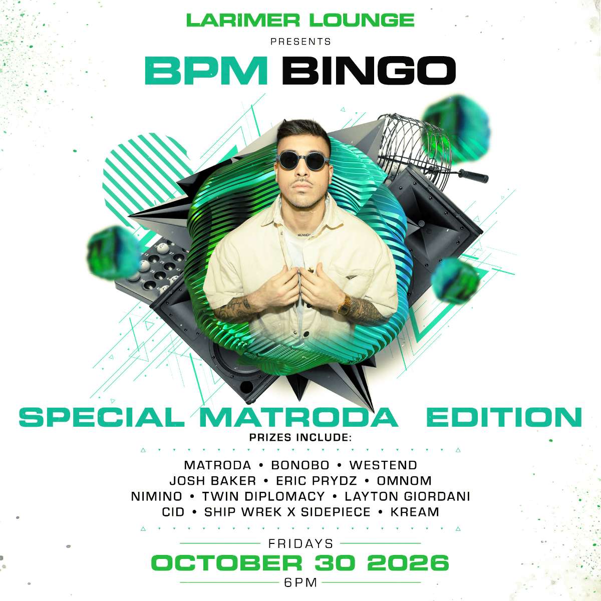 BPM BINGO- special Matroda edition!