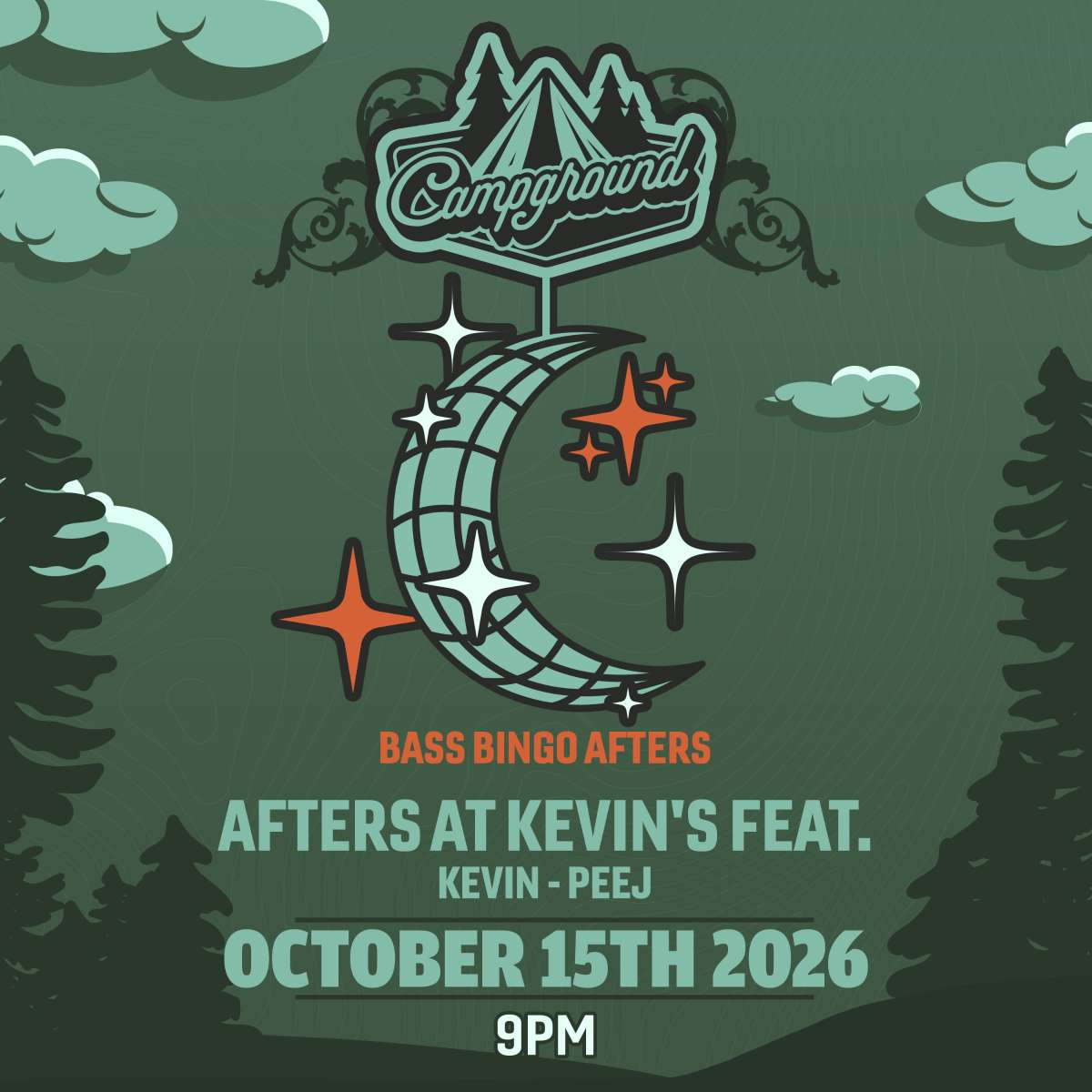 Campground – BASS BINGO AFTERS – Afters at Kevin’s Feat. Kevin – Peej (FREE SHOW)