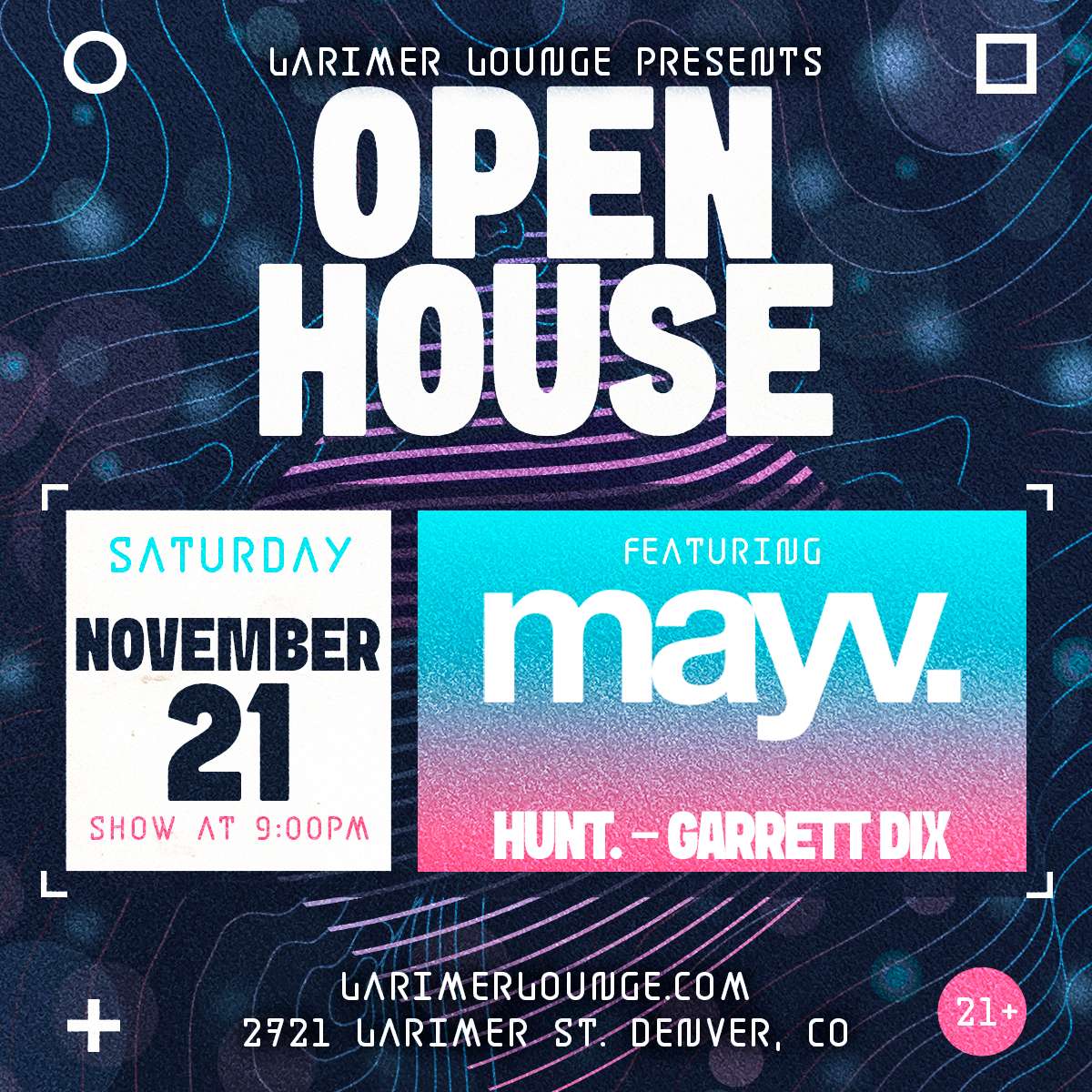 Open House feat. Mayv – HUNT. – Garrett Dix