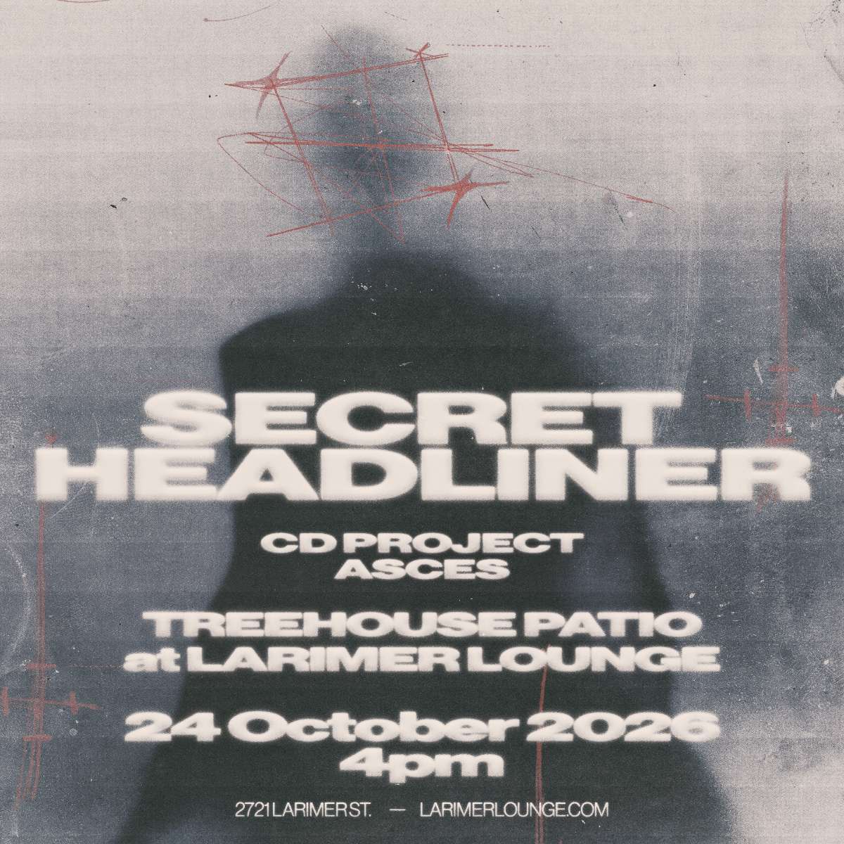 SECRET HEADLINER – Larimer Lounge Patio Pop-Up (FREE SHOW)
