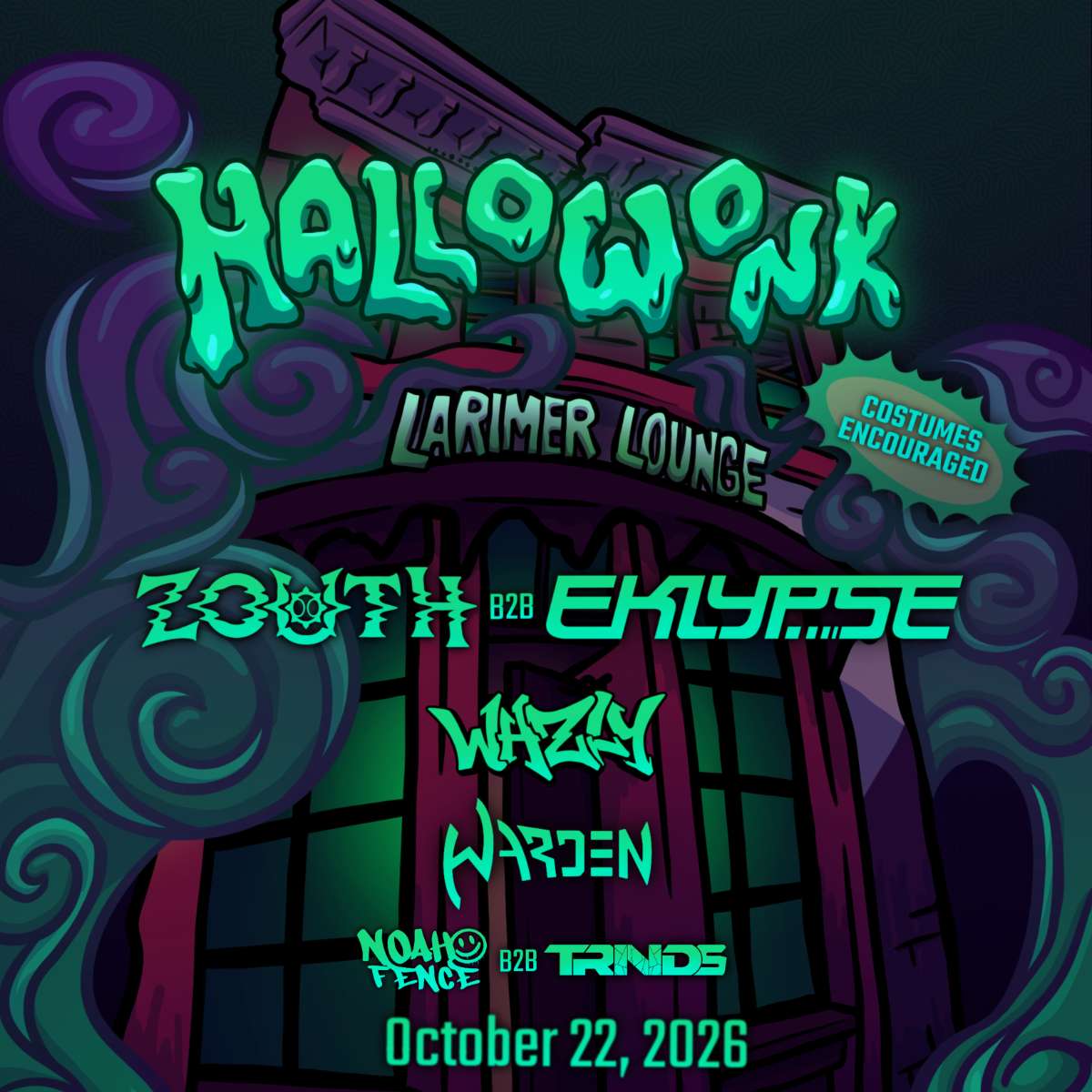 Zouth B2B Eklypse w/ WHZLY, Warden + NoahFence B2B TRNDS